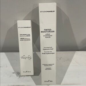 StudioMakeup White Skincare Serum and Face Oil Set